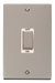 Scolmore VPPN502WH - Ingot 2 Gang 45A DP Switch - White Deco Scolmore - Sparks Warehouse