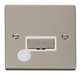 Scolmore VPPN550WH - 13A Fused ‘Ingot’ Connection Unit With Flex Outlet - White Deco Scolmore - Sparks Warehouse