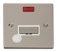 Scolmore VPPN553WH - 13A Fused ‘Ingot’ Connection Unit With Flex Outlet + Neon - White Deco Scolmore - Sparks Warehouse