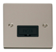 Scolmore VPPN650BK - 13A Fused Connection Unit - Black Deco Scolmore - Sparks Warehouse