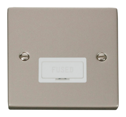 Scolmore VPPN650WH - 13A Fused Connection Unit - White Deco Scolmore - Sparks Warehouse