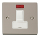 Scolmore VPPN652WH - 13A Fused Switched Connection Unit With Neon - White Deco Scolmore - Sparks Warehouse