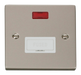 Scolmore VPPN653WH - 13A Fused Connection Unit With Neon - White Deco Scolmore - Sparks Warehouse