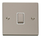 Scolmore VPPN722WH - 20A 1 Gang DP ‘Ingot’ Switch - White Deco Scolmore - Sparks Warehouse