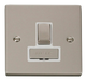 Scolmore VPPN751WH - 13A Fused ‘Ingot’ Switched Connection Unit - White Deco Scolmore - Sparks Warehouse