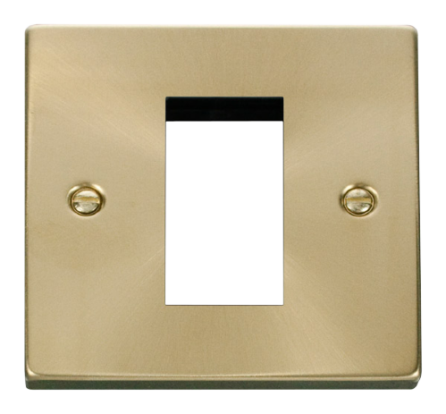 Scolmore VPSB310 - 1 Gang Plate - 1 Aperture Deco Scolmore - Sparks Warehouse