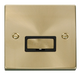 Scolmore VPSB750BK - 13A Fused ‘Ingot’ Connection Unit - Black Deco Scolmore - Sparks Warehouse