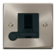 Scolmore VPSC051BK - 13A Fused Switched Connection Unit With Flex Outlet - Black Deco Scolmore - Sparks Warehouse