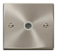 Scolmore VPSC065WH - Single Coaxial Socket Outlet - White Deco Scolmore - Sparks Warehouse