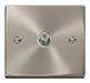 Scolmore VPSC156WH - 1 Gang Satellite Socket Outlet - White Deco Scolmore - Sparks Warehouse