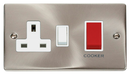 Scolmore VPSC204WH - 45A DP Switch + 13A Switched Socket - White Deco Scolmore - Sparks Warehouse