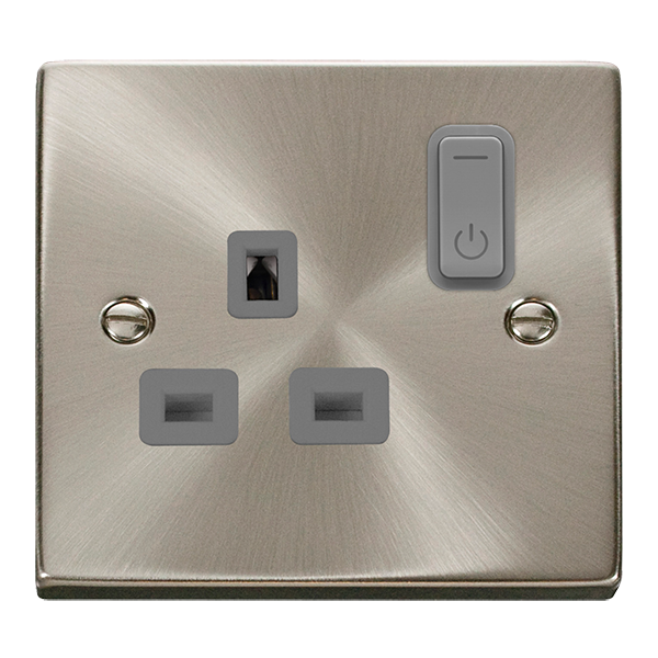 Scolmore Vpsc30535gy Ingot 13a 1g Rf Smart Socket Deco Sc Gy Smart Socket Scolmore - Sparks Warehouse
