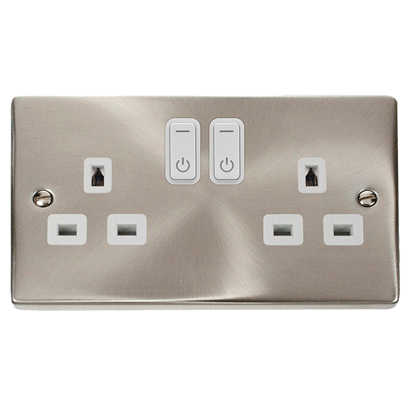 Scolmore Vpsc30536wh Ingot 13a 2g Rf Smart Socket Deco Sc Wh Smart Socket Scolmore - Sparks Warehouse
