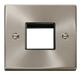 Scolmore VPSC402BK - 1 Gang Plate Twin Aperture - Black Deco Scolmore - Sparks Warehouse