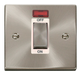 Scolmore VPSC501WH - Ingot 1 Gang 45A DP Switch With Neon - White Deco Scolmore - Sparks Warehouse