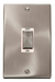 Scolmore VPSC502WH - Ingot 2 Gang 45A DP Switch - White Deco Scolmore - Sparks Warehouse
