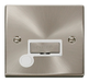 Scolmore VPSC550WH - 13A Fused ‘Ingot’ Connection Unit With Flex Outlet - White Deco Scolmore - Sparks Warehouse