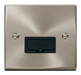 Scolmore VPSC650BK - 13A Fused Connection Unit - Black Deco Scolmore - Sparks Warehouse