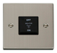 Scolmore VPSS020BK - 10A 1 Gang 3 Pole Fan Isolation Switch - Black Deco Scolmore - Sparks Warehouse