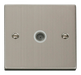 Scolmore VPSS065WH - Single Coaxial Socket Outlet - White Deco Scolmore - Sparks Warehouse