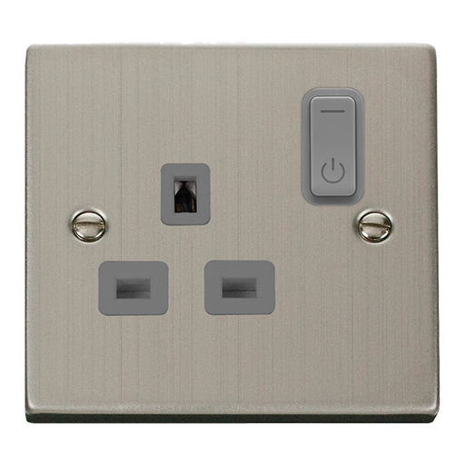 Scolmore Vpss30535gy Ingot 13a 1g Rf Smart Socket Deco Ss Gy Smart Socket Scolmore - Sparks Warehouse