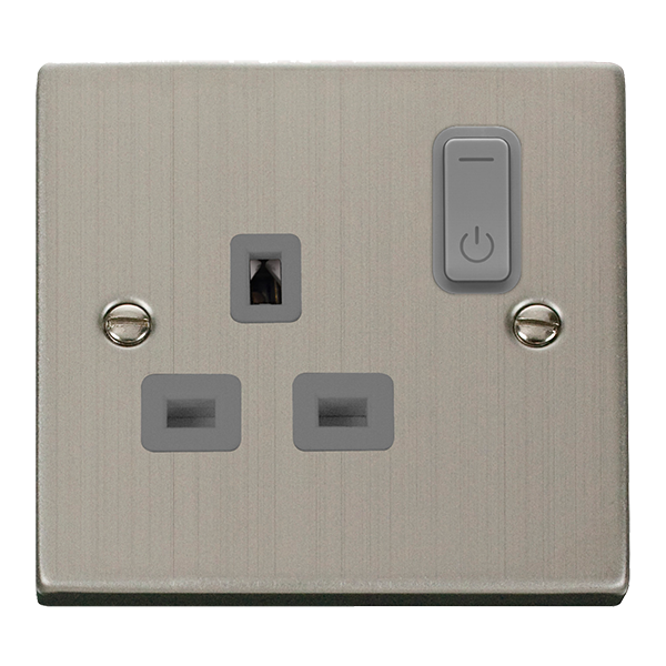 Scolmore Vpss30535gy Ingot 13a 1g Rf Smart Socket Deco Ss Gy Smart Socket Scolmore - Sparks Warehouse