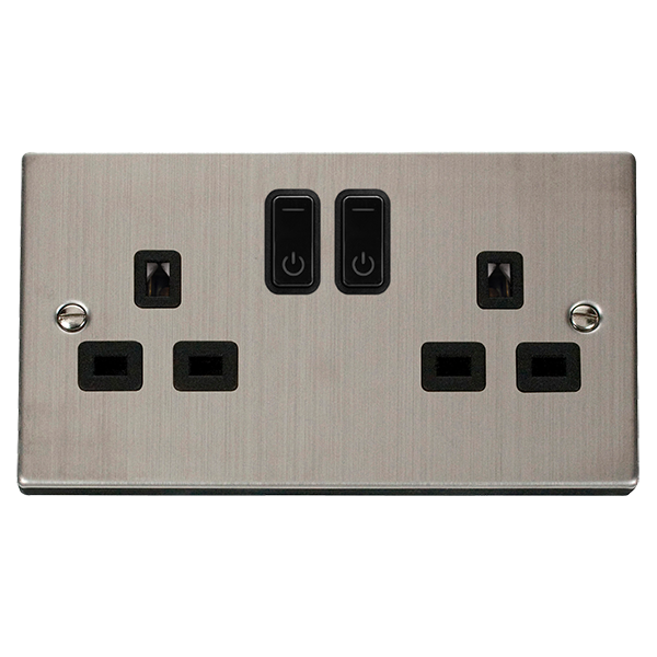 Scolmore Vpss30536bk Ingot 13a 2g Rf Smart Socket Deco Ss Bk Smart Socket Scolmore - Sparks Warehouse