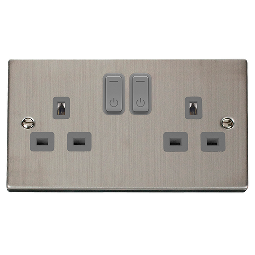 Scolmore Vpss30536gy Ingot 13a 2g Rf Smart Socket Deco Ss Gy Smart Socket Scolmore - Sparks Warehouse
