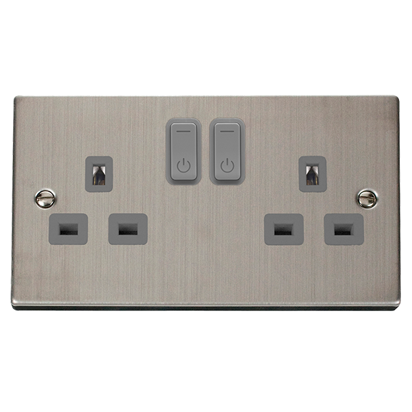 Scolmore Vpss30536gy Ingot 13a 2g Rf Smart Socket Deco Ss Gy Smart Socket Scolmore - Sparks Warehouse
