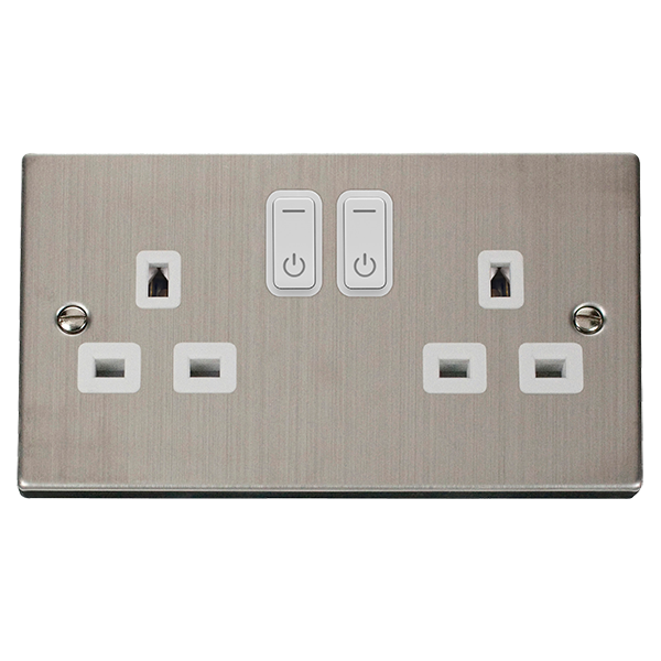 Scolmore Vpss30536wh Ingot 13a 2g Rf Smart Socket Deco Ss Wh Smart Socket Scolmore - Sparks Warehouse