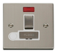 Scolmore VPSS552WH - 13A Fused ‘Ingot’ Switched Connection Unit With Flex Outlet + Neon - White Deco Scolmore - Sparks Warehouse