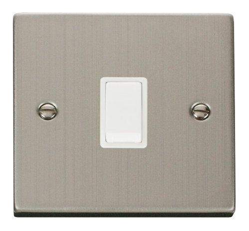 Scolmore VPSS622WH - 20A 1 Gang DP Switch - White Deco Scolmore - Sparks Warehouse