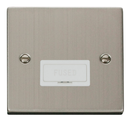 Scolmore VPSS650WH - 13A Fused Connection Unit - White Deco Scolmore - Sparks Warehouse