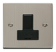 Scolmore VPSS651BK - 13A Fused Switched Connection Unit - Black Deco Scolmore - Sparks Warehouse