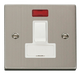 Scolmore VPSS652WH - 13A Fused Switched Connection Unit With Neon - White Deco Scolmore - Sparks Warehouse