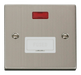 Scolmore VPSS653WH - 13A Fused Connection Unit With Neon - White Deco Scolmore - Sparks Warehouse