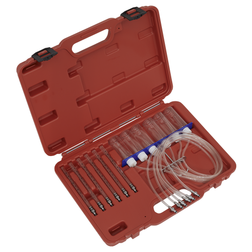 Sealey - VS2046 Diesel Injector Flow Test Kit - Common Rail Vehicle Service Tools Sealey - Sparks Warehouse