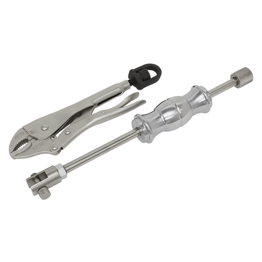 Sealey - VS410 Slide Hammer Locking Pliers 1kg Vehicle Service Tools Sealey - Sparks Warehouse