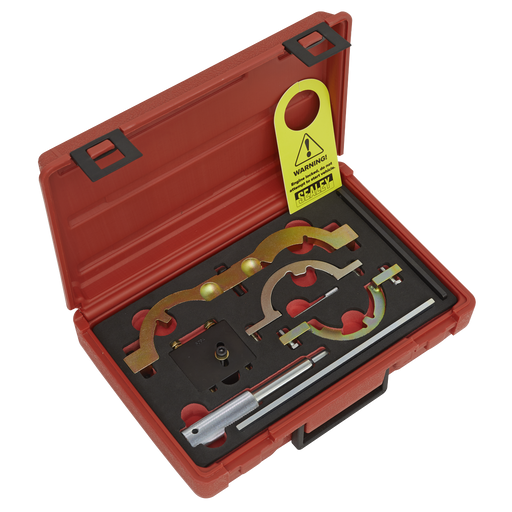 Sealey VS5235 - Petrol Engine Timing Tool Kit, GM 1.0, 1.2, 1.4, 1.6 - Chain Drive Vehicle Service Tools Sealey - Sparks Warehouse