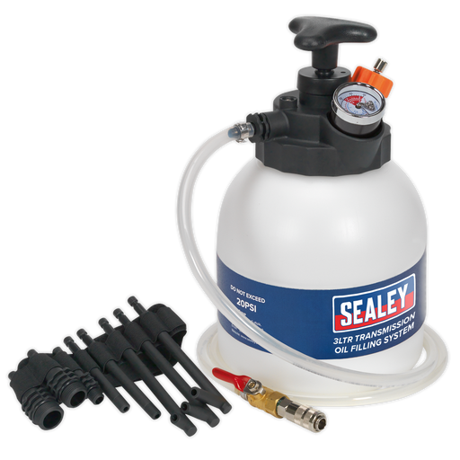 Sealey - VS70095 Transmission Oil Filling System 3L Vehicle Service Tools Sealey - Sparks Warehouse