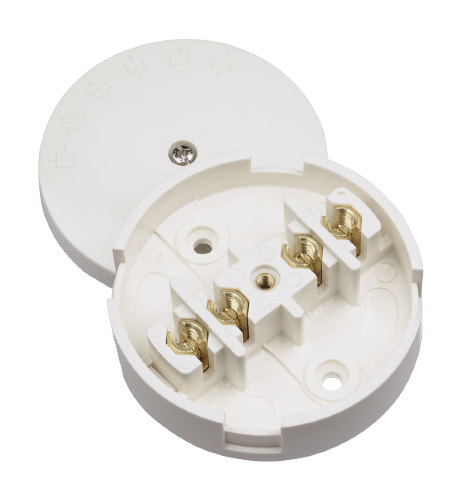 Scolmore WA071 - 20A Junction Box Selective Entry 4 Terminal – White Essentials Scolmore - Sparks Warehouse