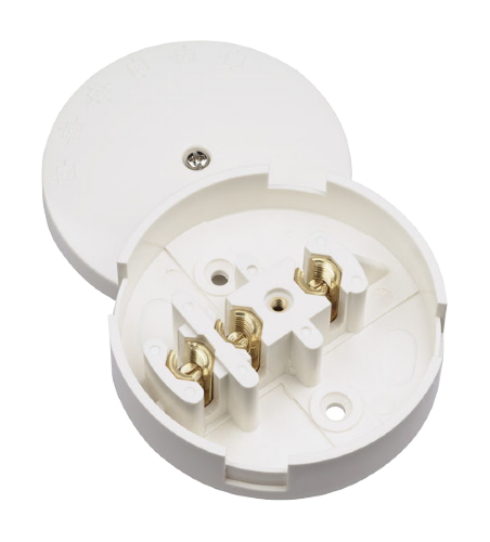 Scolmore WA072 - 30A Junction Box Selective Entry 3 Terminal – White Essentials Scolmore - Sparks Warehouse