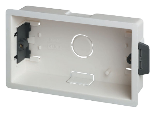 Scolmore WA088P - 2 Gang 35mm Deep Dry Lining Box Essentials Scolmore - Sparks Warehouse