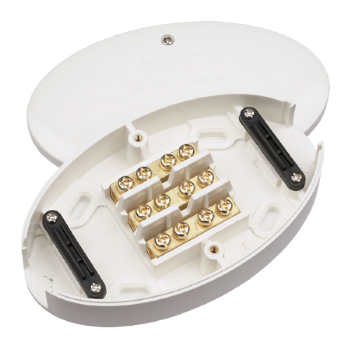 Scolmore WA220 - 60A Junction Box 3 Terminal – White Essentials Scolmore - Sparks Warehouse