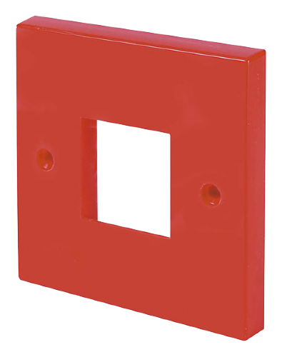 Scolmore WA402RD - Single Switch Plate Red – 2 Aperture Essentials Scolmore - Sparks Warehouse