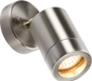 Knightsbridge WALL3L IP65 LightWEIGHT Stainless Steel Adjustable GU10 35W Fitting KB Knightsbridge - Sparks Warehouse