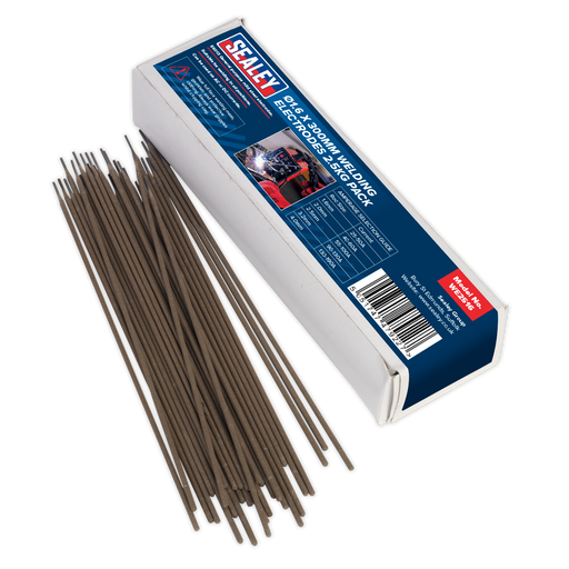 Sealey - WE2516 Welding Electrodes Ø1.6 x 300mm 2.5kg Pack Consumables Sealey - Sparks Warehouse