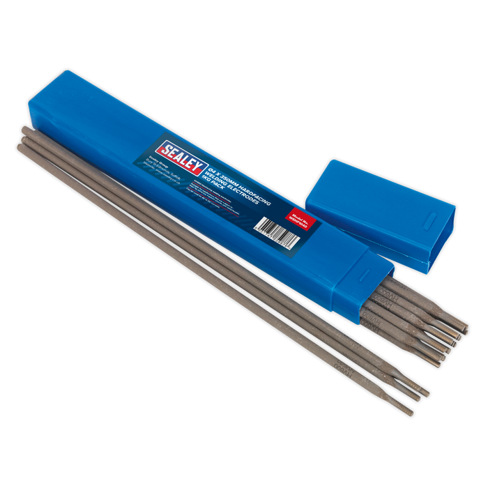 Sealey - WEHF1040 Welding Electrodes Hardfacing Ø4 x 350mm 1kg Pack Consumables Sealey - Sparks Warehouse