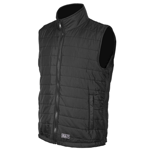 Sealey - WPHG01 Heated Puffy Gilet 5V Janitorial, Material Handling & Leisure Sealey - Sparks Warehouse