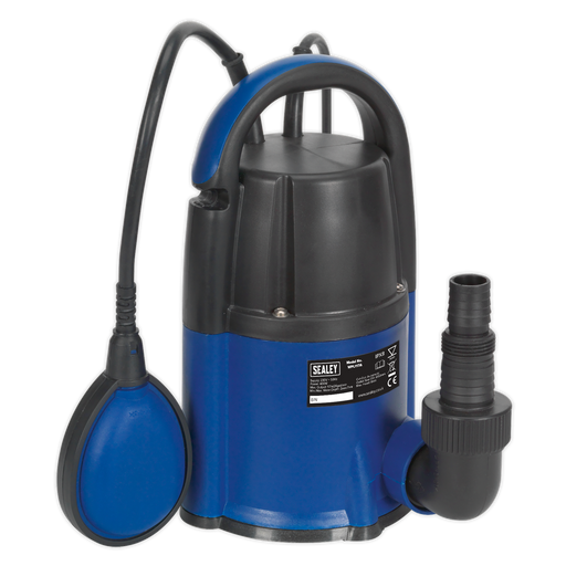 Sealey - WPL117A Submersible Water Pump Automatic Low Level 2mm 117L/min 230V Janitorial, Material Handling & Leisure Sealey - Sparks Warehouse